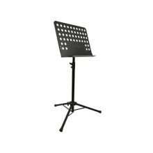 Kabalo Heavy Duty Metal Adjustable Folding Tripod Sheet Music Stand in Black