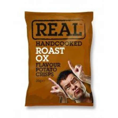 Real Crisps Roast Ox 24x35g