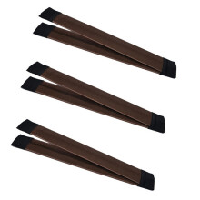 TRIXES Pack of 3 Easy Hair Bun Styling Tool Snap Band – Beauty Aid Accessory