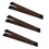 TRIXES Pack of 3 Easy Hair Bun Styling Tool Snap Band – Beauty Aid Accessory 1