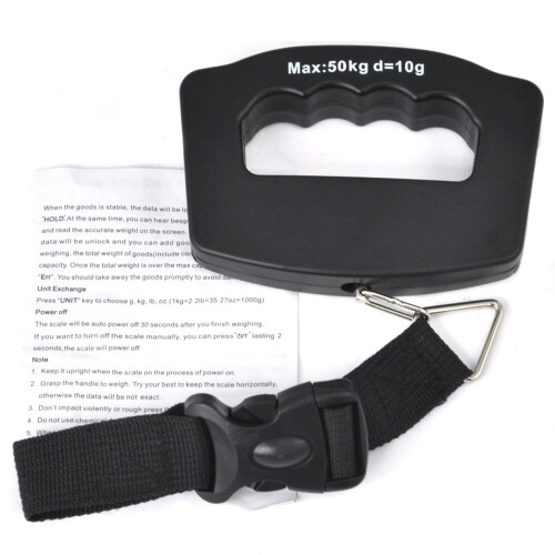 TRIXES Portable Digital Luggage Scales 2