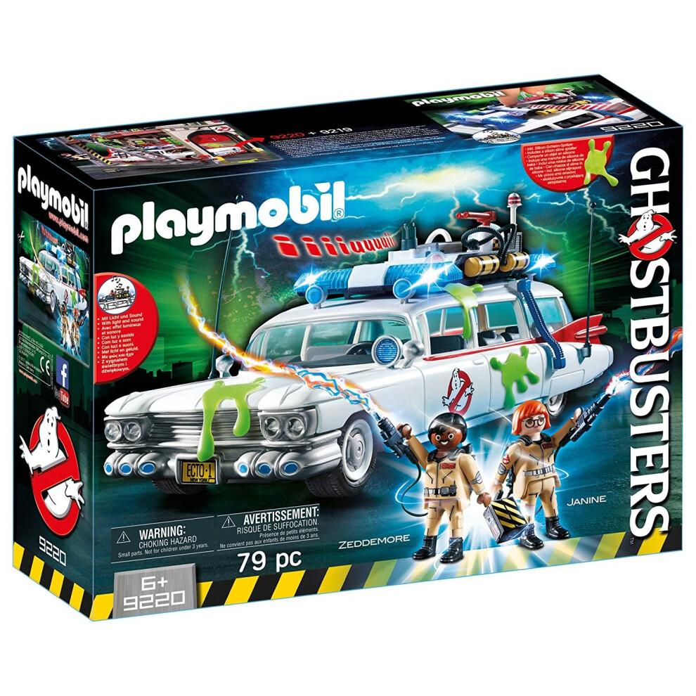 Playmobil Ghostbusters Ecto 1 with Lights and Sound 