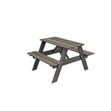 Curonian Smelis21 Smelis Kids Picnic Table - Taupegrey, 31.5 x 15.7 x 21.7 in.