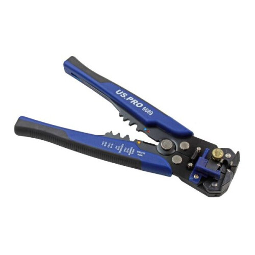 us pro US PRO Auto Adjusting Wire Stripper, Cutter, Terminal Crimper Multi-tool