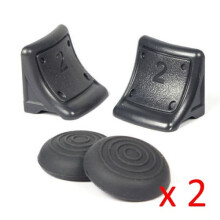 Kabalo Triggers AND Thumb Grips - Non Slip, for Playstation 3 PS3 Controller Double Pack