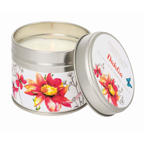 Stoneglow Stoneglow Botanics Candle in a Tin - Dahlia