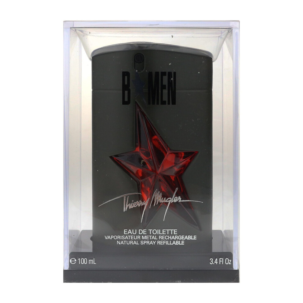 Thierry Mugler Angel B Men Eau De Toilette Spray Refillable 3.4Oz/100ml New