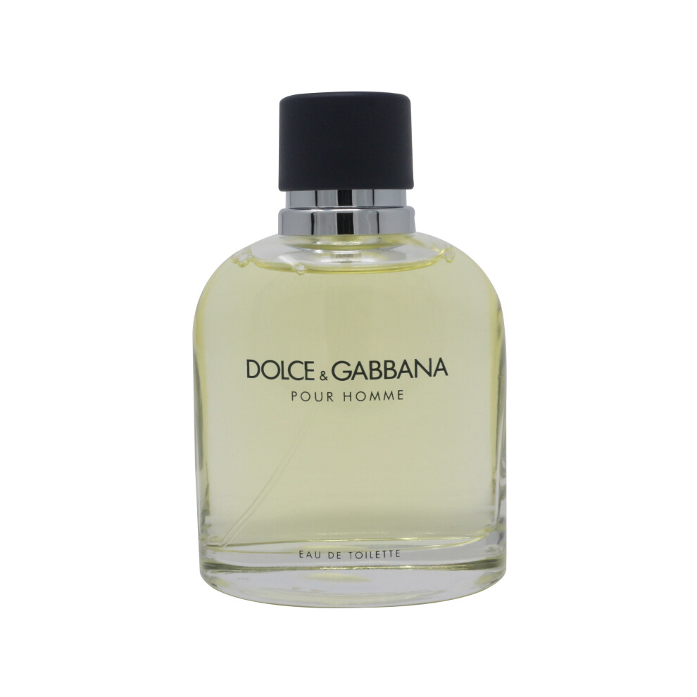 Dolce & Gabbana Pour Homme Eau De Toilette 4.2oz/125ml Tester New In Box