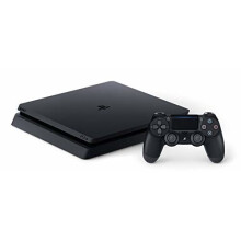 Sony PlayStation 4 Slim 500GB Black Wi-Fi - Game Consoles (PlayStation 4, Black, 8192 MB, GDDR5, GDDR5, AMD Jaguar) (New) - Refurbished