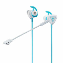 Turtle Beach Battle Buds In-Ear Gaming Headset for Mobile Gaming, Nintendo Switch, Xbox One and PS4 - White/Teal (New)