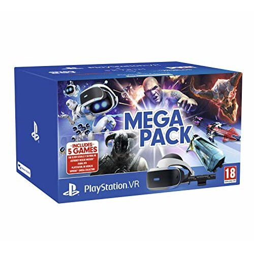 Refurbished Playstation PlayStation 4 VR Mega Pack 2 (PS VR + Camera + 5 Games)