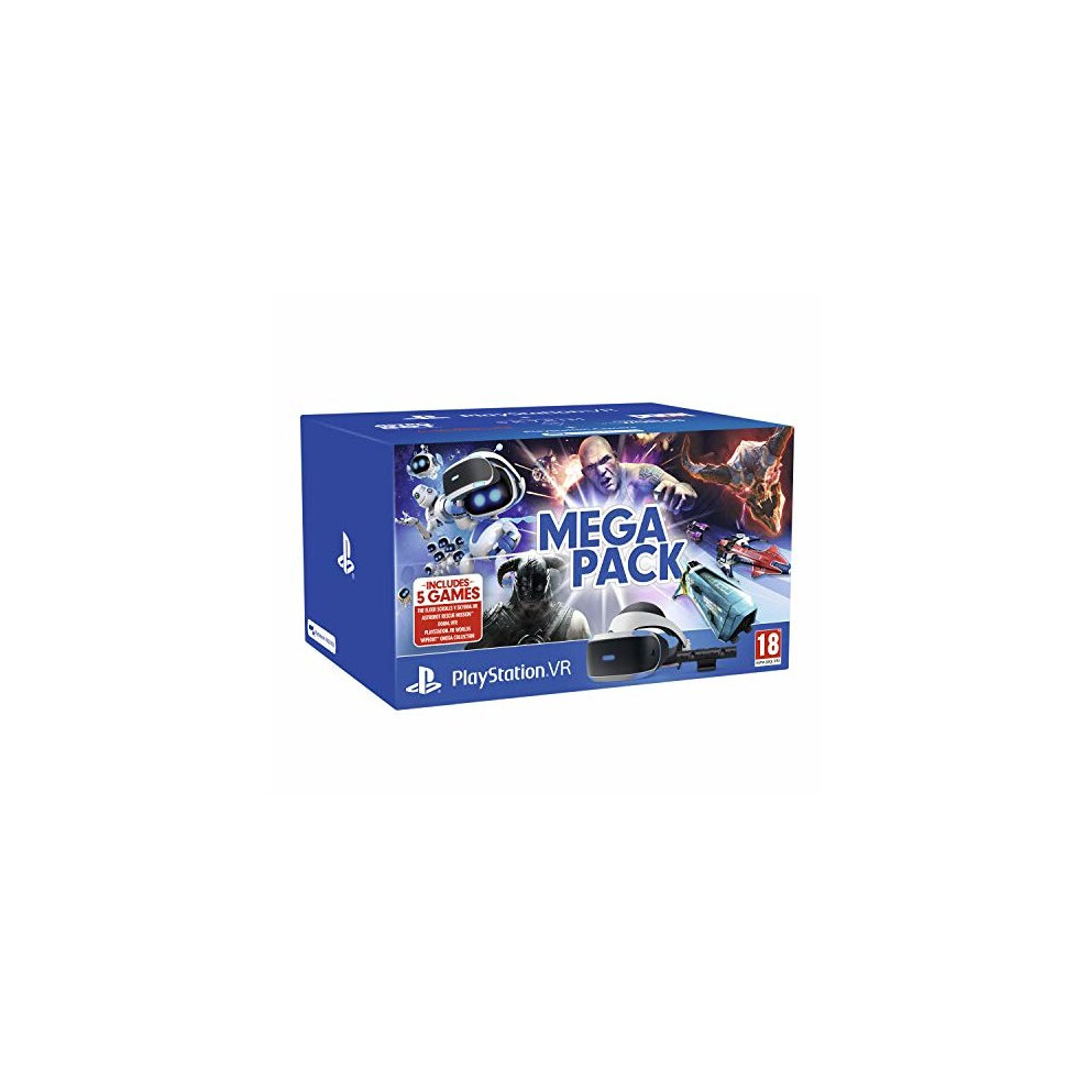 PlayStation 4 VR Mega Pack 2 (PS VR + Camera + 5 Games)