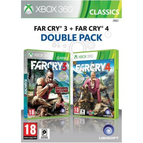Far Cry 3 + Far Cry 4 Double Pack (Xbox 360) (New)