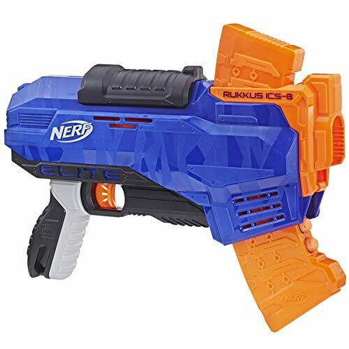 Hasbro Nerf E2654EU5 N-Strike Elite Rukkus ICS-8, Multicolour (New) - Board Game