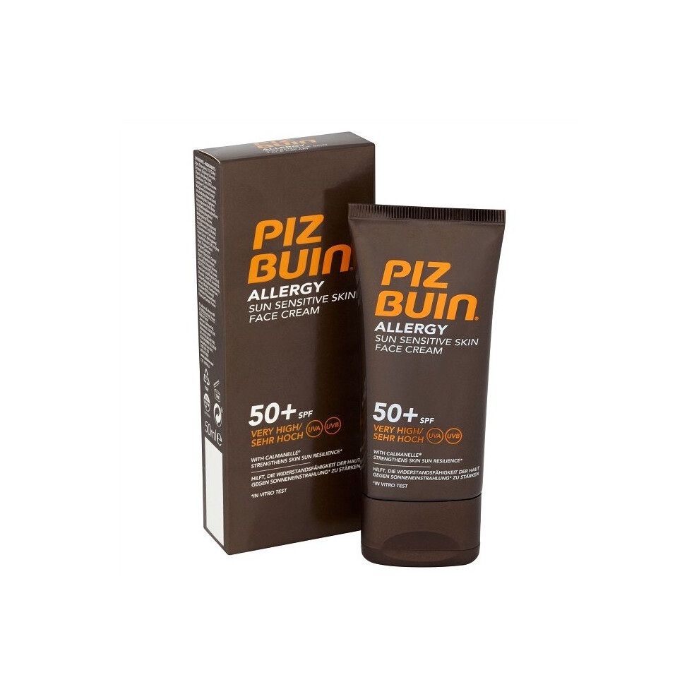 Piz Buin Sun Sensitive Face Cream SPF50 50ml