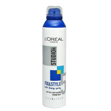 L'Oreal Studio Line Fix & Style 24hr Fixing Spray - Anti-Frizz  - Strong Hold - 250ml
