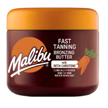 Malibu Fast Tanning Bronzing Butter with Beta Carotene - 300ml