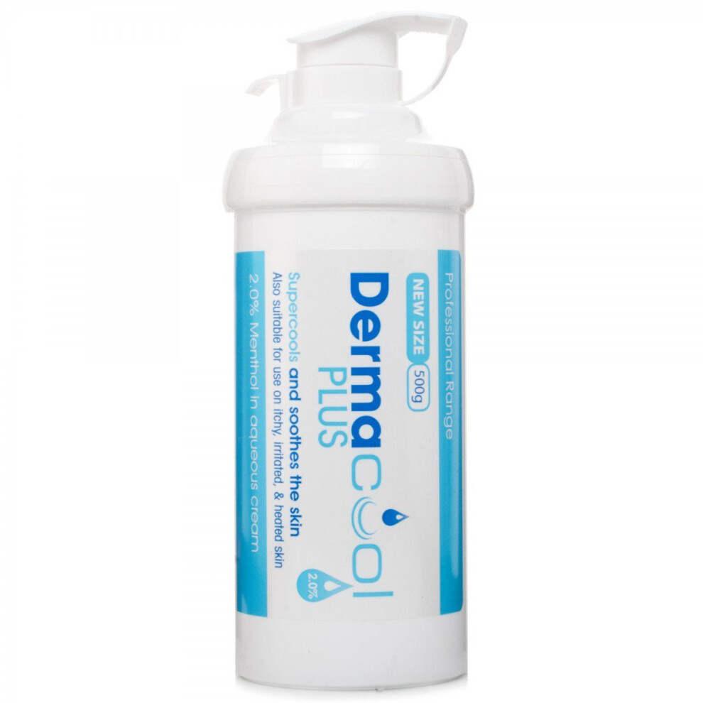 Dermacool Menthol Aqueous Cream 2% 500g