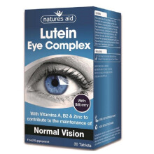 Natures Aid Lutein Eye Complex 30 Tablets