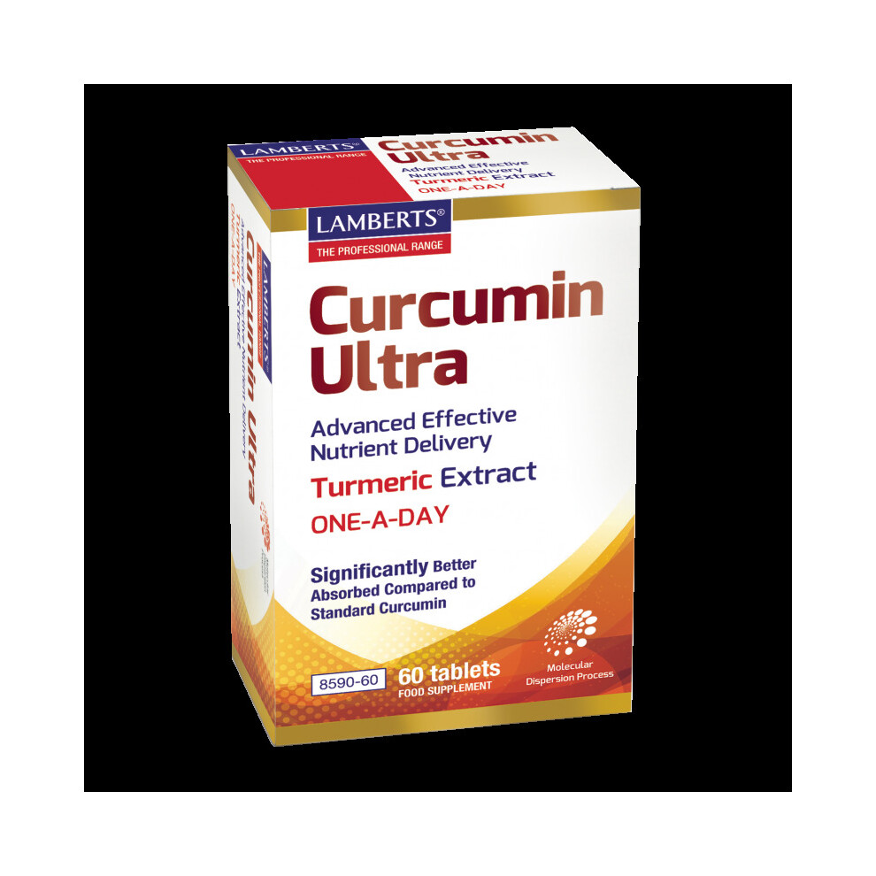 Lamberts Curcumin Ultra Turmeric Extract 60 Tablets