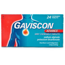 Gaviscon Advance Mint Chewable Tablets 24