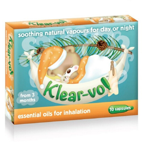 Klear-Vol with Essential Oils - 10 Capsules