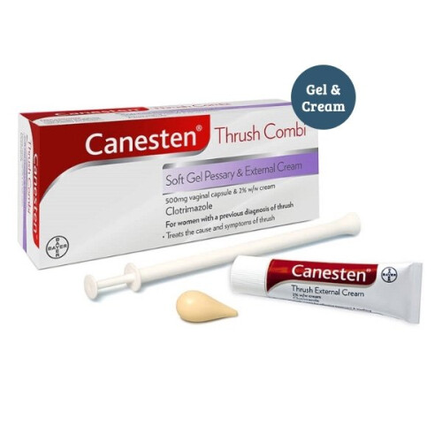 Canesten Thrush Combi Soft Gel Pessary & External Cream