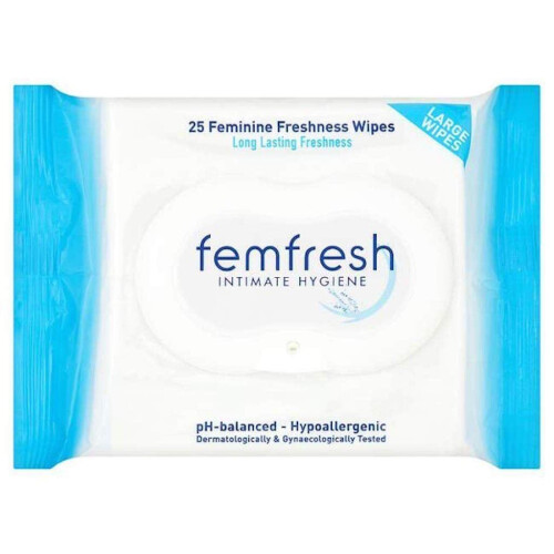 Femfresh 25 Wipes