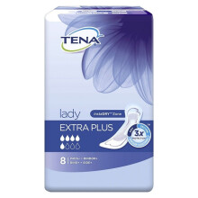 Tena Lady Extra Plus 8 Pads InstaDRY Zone