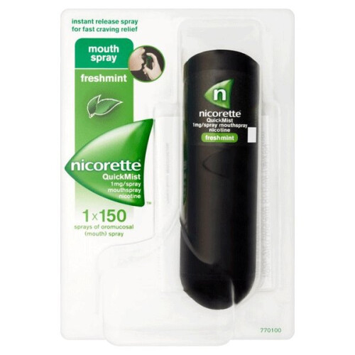 Nicorette Nicorette Quickmist 1mg Mouthspray Freshmint