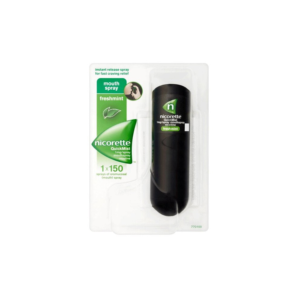 Nicorette Quickmist 1mg Mouthspray Freshmint