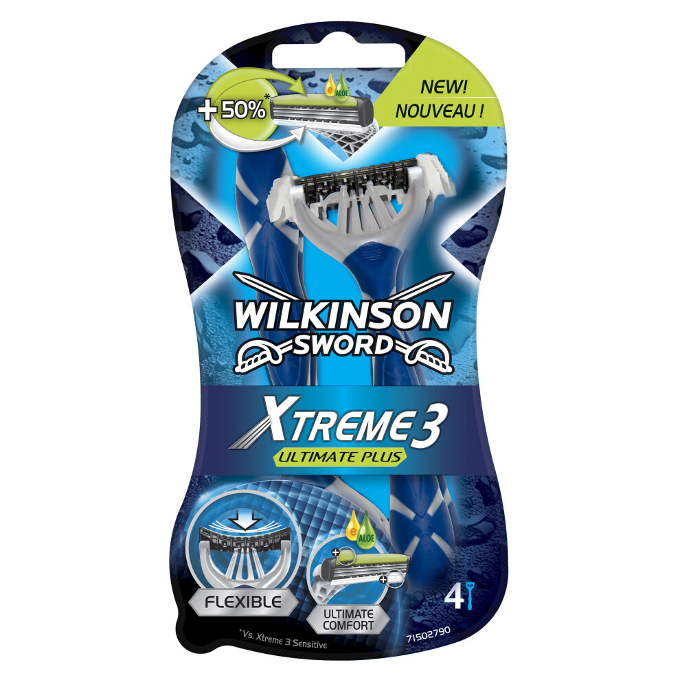 Wilkinson Sword Xtreme 3 Systems 4 Blades-image-OPC-PVWXTN-NEW