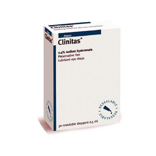 Clinitas Perservative Free Lubricant Eye Drops 30 x 0.5ml