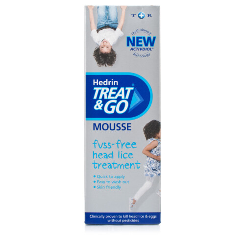 Hedrin Treat & Go Head Lice Mousse 100ml