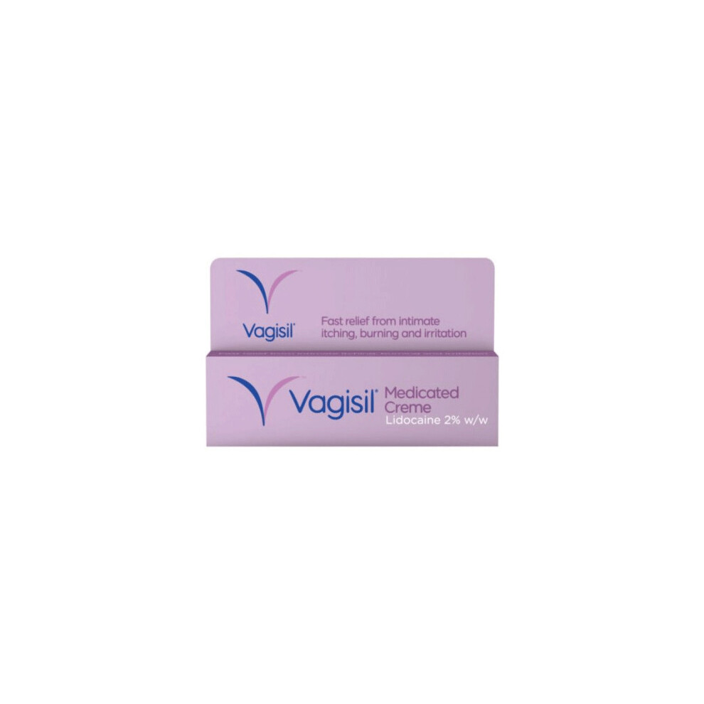 Vagisil Medicated Creme Fast Relief From Feminine Itching 30g