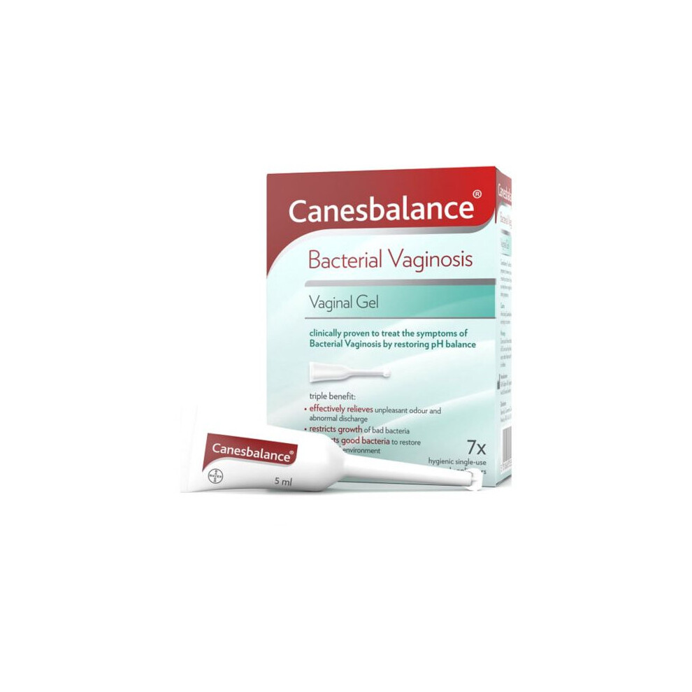 Canesbalance Bacterial Vaginosis Vaginal Gel X 7 Applicators