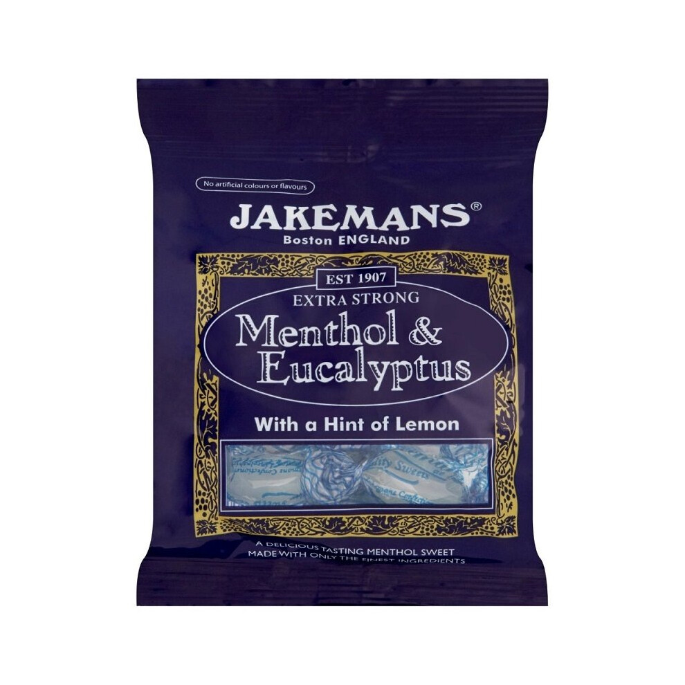 Jakemans Menthol & Eucalyptus Soothing Sweets Lozenges 73g