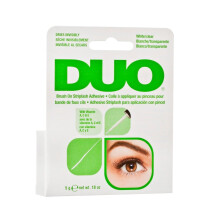 DUO, Brush On Striplash Adhesive, Weiß/Klar, 0,18 oz (5 g)