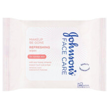 Johnson and Johnson Johnsons Make up Be Gone Cleansing Wipes 5in1 25 Wipes