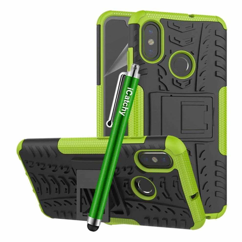 (Green) For Xiaomi Mi 8 Phone Shockproof Case Cover Green 5056298000654