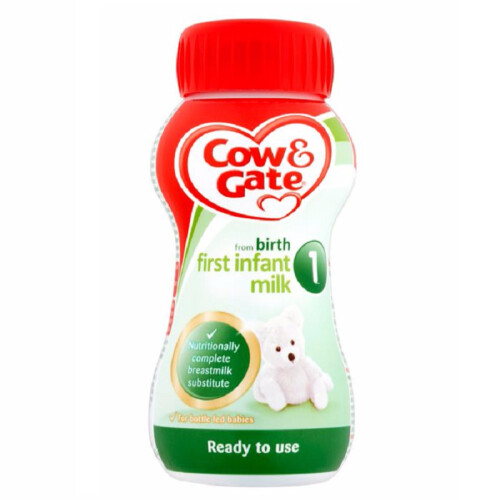 Cow & Gate Cow & Gate First Infant Milk 1 Ready To Use 200ml
