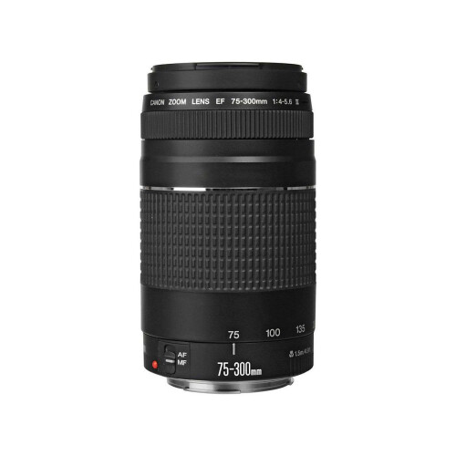 Canon Canon EF 75-300mm f/4-5.6 III Τηλεφακός Ζουμ Για Κάμερες Canon - Μαύρο