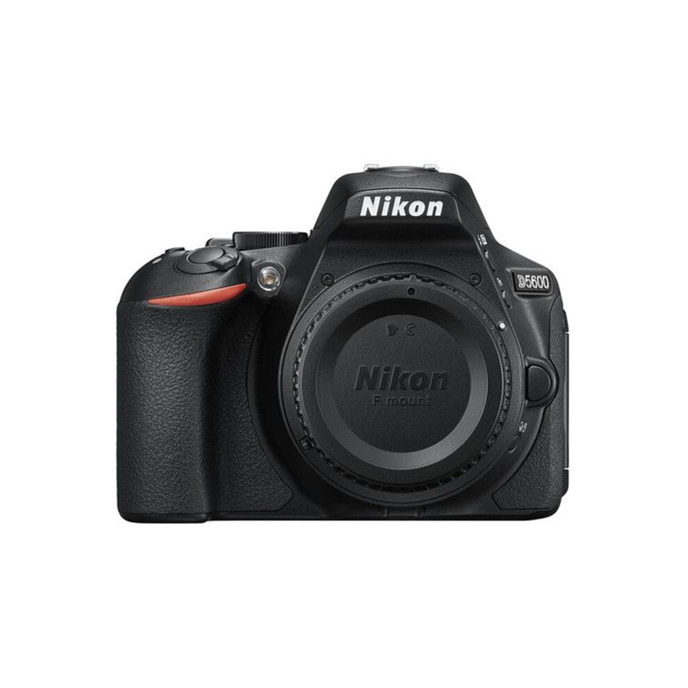 Nikon D5600 24MP DSLR Camera Body Only - Black