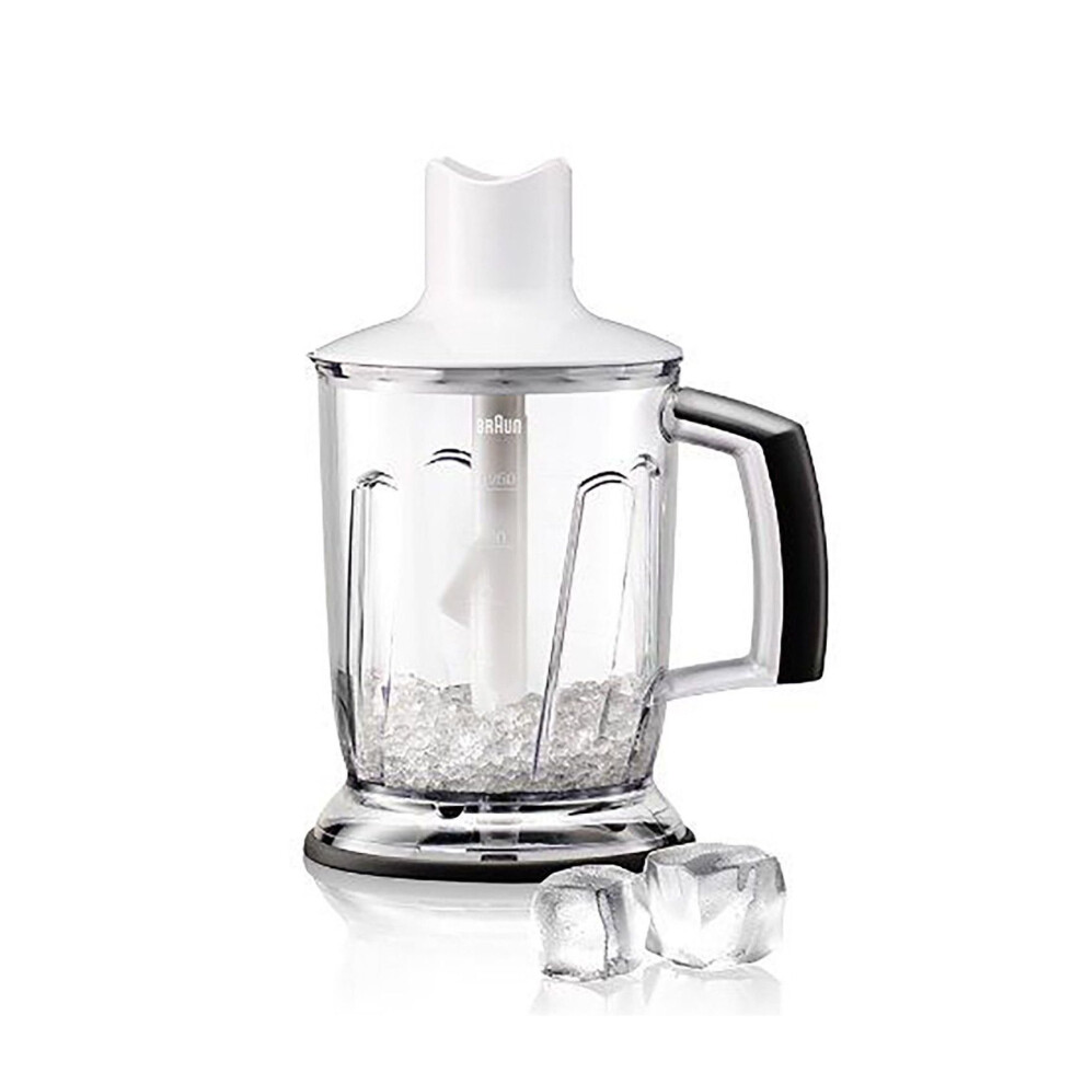 Braun MQ40 Multiquick Hand Blender & Ice Crusher Attachment 3 in 1 - White