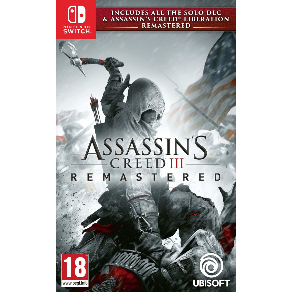 Assassin's Creed Iii Remastered (Nintendo Switch) (New) 3307216111955