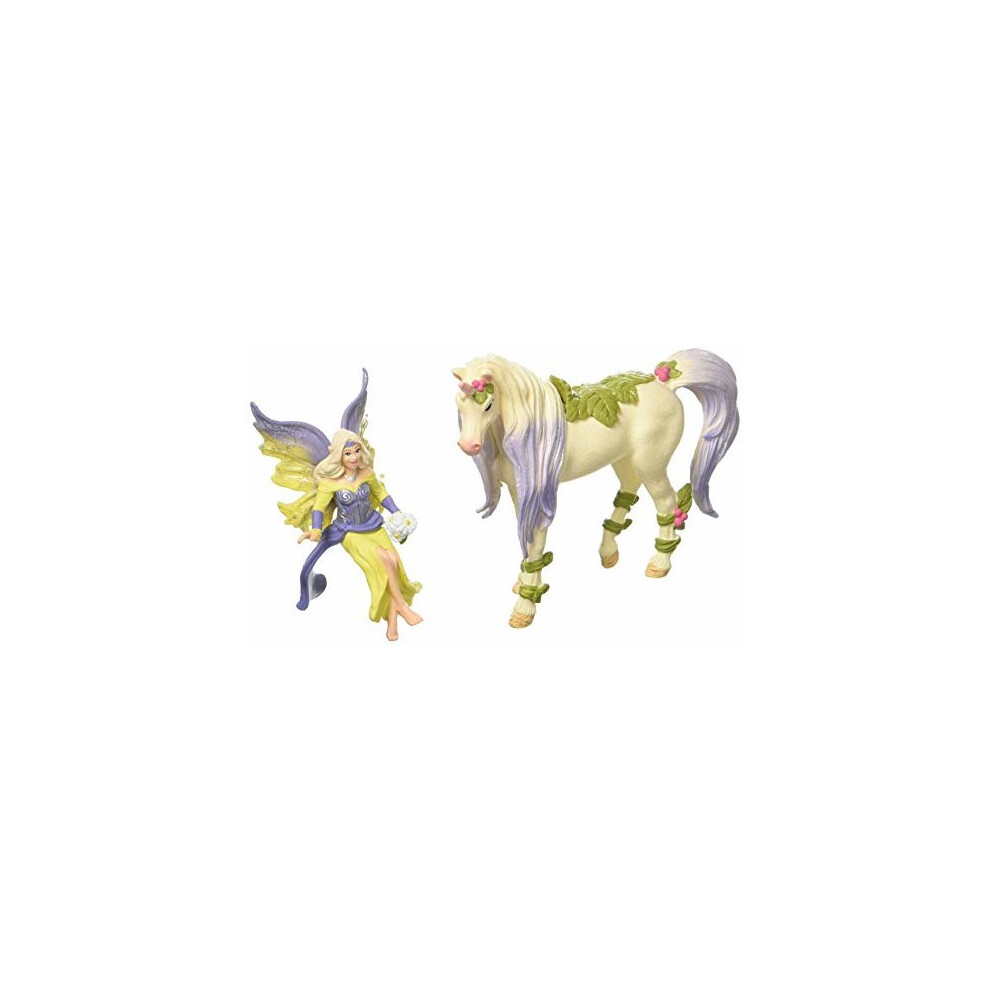 Schleich Bayala 70565 Fairy Sera With Blossom Unicorn (New)