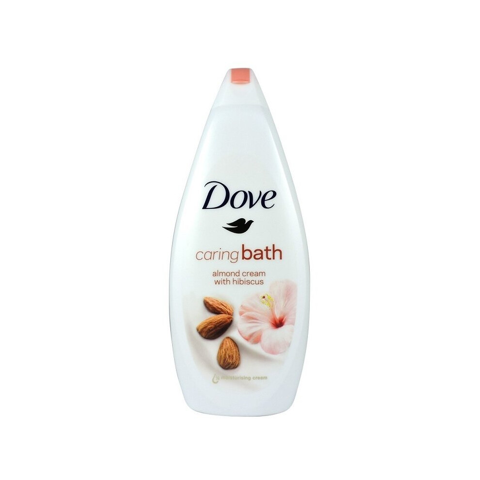 Dove Caring Bath Almond Cream & Hibiscus 500ml