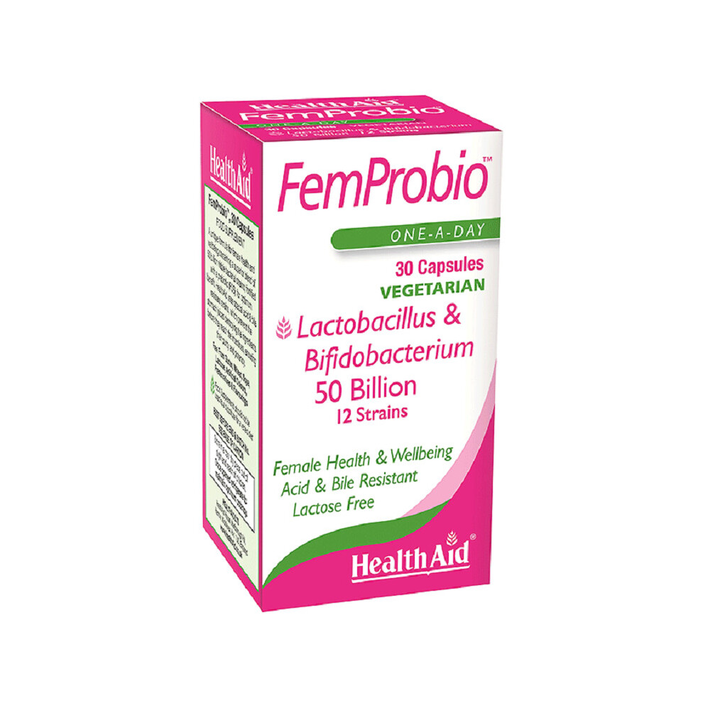 Health Aid Healthaid Femprobio 30 Capsules