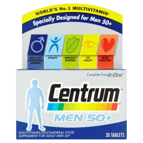 Centrum Centrum Advance Men 50+ 30 Tablets