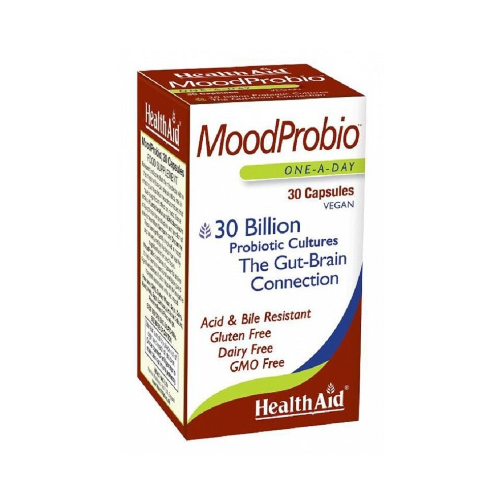 HealthAid Mood Probio 30 Billion Probiotic Cultures 30 Capsules